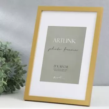 Фоторамка МДФ "Ellis" 21x30 см, золото