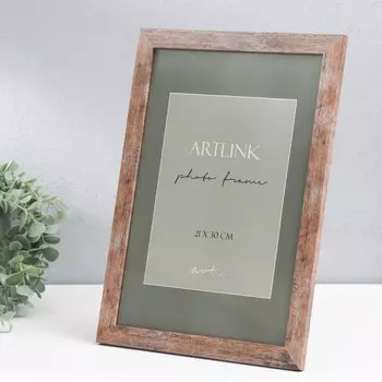 Фоторамка для фото 2130 см Leon, МДФ, коричневый