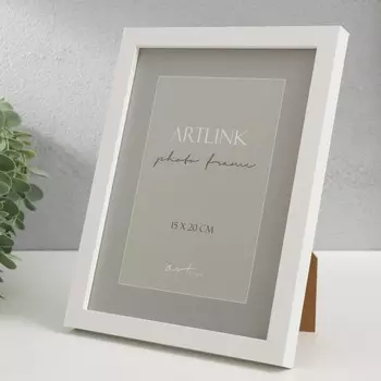 Фоторамка для фото 1520 см Nina, МДФ, белый