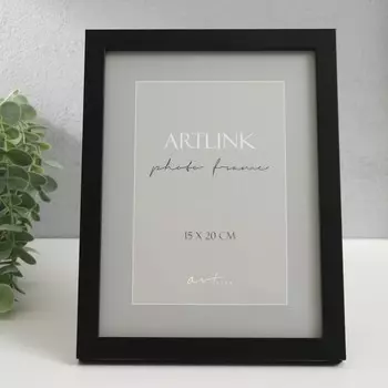 Фоторамка для фото 1520 см Nina, МДФ, чёрный