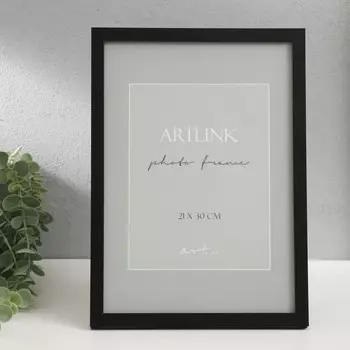 Фоторамка для фото 2130 см Nina, МДФ, чёрный