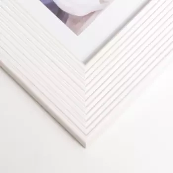 Фоторамка на 4 фото 10х15 5N белая (пластиковый экран)