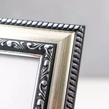 Фоторамка для фото 1015 см Keep memories, Genevieve, пластик, серебро