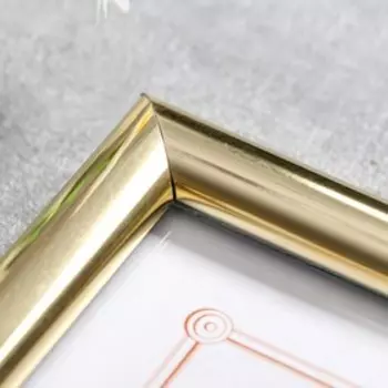 Фоторамка для фото 1521 см Keep memories, Emma, пластик, золото