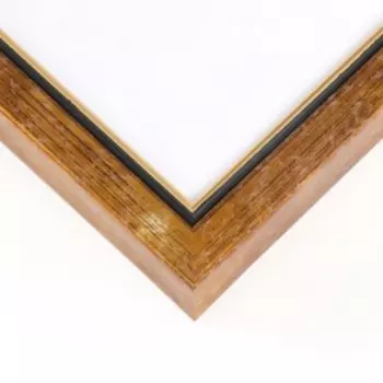 Фоторамка пластик 21х30 см 1514 золото