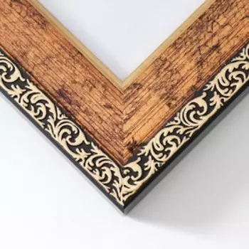 Фоторамка пластик 21х30 см "Андромеда" медный