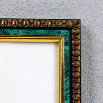 Фоторамка пластик 21х30 см малахит (985)