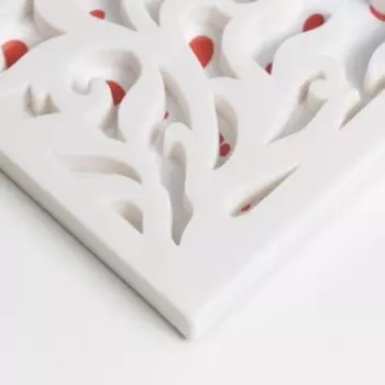 Фоторамка пластик 25х20 см "Любовь навсегда" белая 30,5х31 см