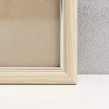 Фоторамка пластик 25х38 см, (стекло), бежевый