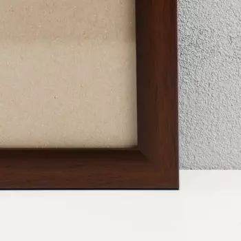 Фоторамка пластик 25х38 см, (стекло), тёмное дерево