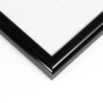 Фоторамка пластик 30х40 см 385-Black