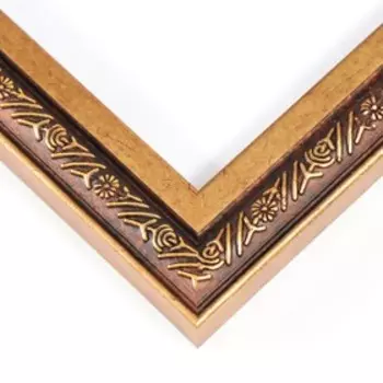 Фоторамка пластик 30х40 см "Нива" старое золото