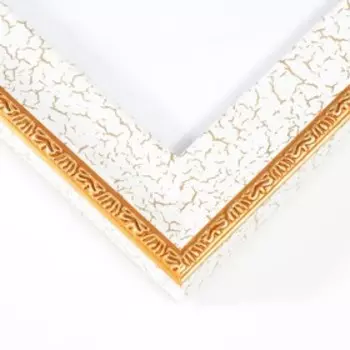 Фоторамка пластик 30х40 см "Пастель" белый