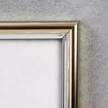 Фоторамка пластик 30х40 см серебро (590)