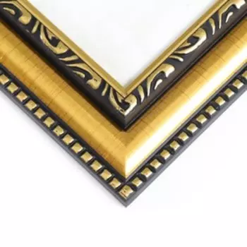 Фоторамка пластик 30х40 см "Шейх" золото 44,5х34,4 см