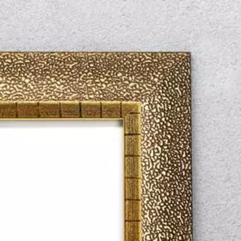 Фоторамка пластик 30х40 см "Золотые точки" 45,8х35,8х1,5 см