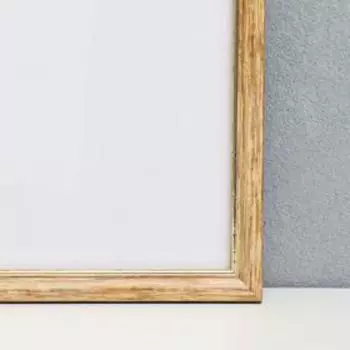 Фоторамка пластик 40х50 см, бежевый (пластиковый экран)