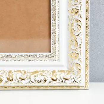 Фоторамка пластик 40х60 см "Версаль" белый