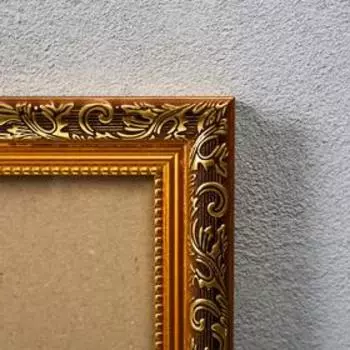 Фоторамка пластик 40х60 см, золото( пластиковый экран)