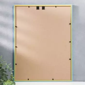 Фоторамка пластик "Акварель" 30х40 см, лазурный