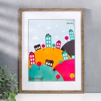 Фоторамка пластик "Акварель" 30х40 см, прованс