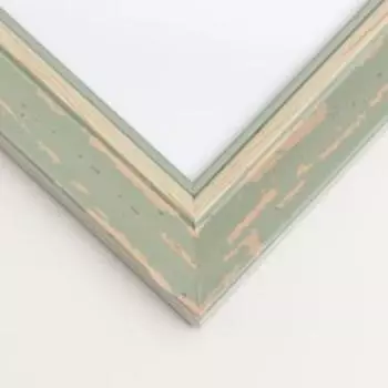 Фоторамка пластик формат А4 "Оливковая состаренная" медь 32,4х23,7 см