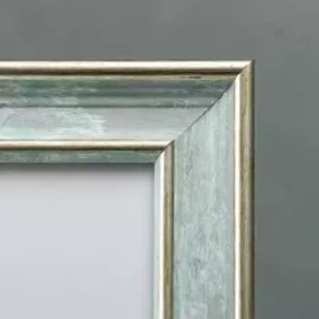 Фоторамка пластик "МИРАМ" 15х21 см, 642498 морской (пластиковый экран)