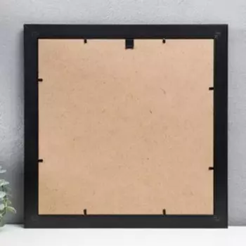 Фоторамка пластик "МИРАМ" 30х30 см, венге (пластиковый экран)