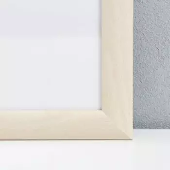 Фоторамка пластик "МИРАМ" 40х40 см бежевый (пластиковый экран)