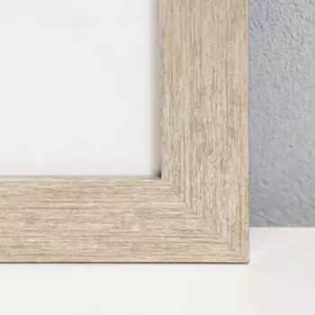 Фоторамка пластик "МИРАМ" 40х60 см, 651622 серебро (пластиковый экран)