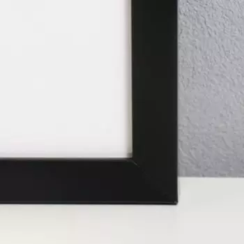 Фоторамка для фото 4259.4 см (А2) «МИРАМ» чёрный, (пластиковый экран)