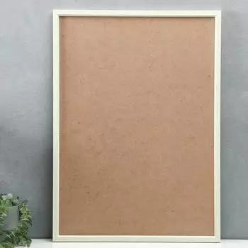 Фоторамка пластик Gallery 50х70 см, 64006 белый (пластиковый экран)