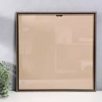 Фоторамка пластик "Камея" 40х40 см, венге