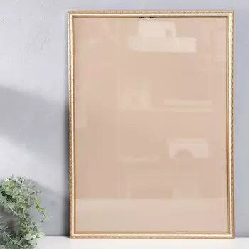 Фоторамка для фото 4259.4 см (А2) «Камышок», пластик, белый