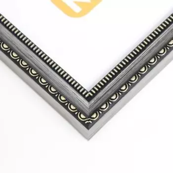 Фоторамка пластик "Кружево" 21х30 см, сталь