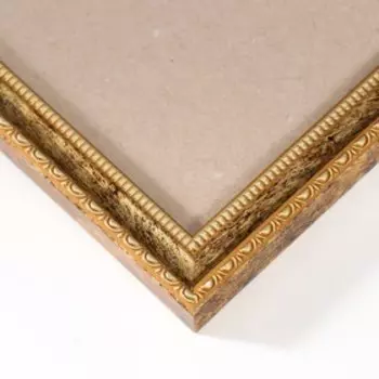 Фоторамка пластик "Кружево" 30х30 см, бронза