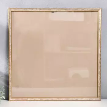 Фоторамка пластик "Кружево" 45х45 см, прованс