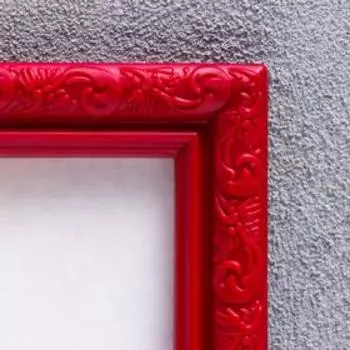 Фоторамка пластик L-2 21х30 см бордо (пластиковый экран), МИКС