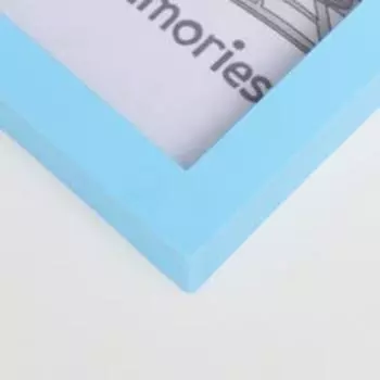 Фоторамка для фото 1015 см Keep memories, Trinity, голубой, (пластиковый экран)