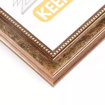 Фоторамка пластик "Легенда" 21х30 см, бронза