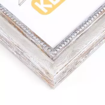 Фоторамка пластик "Легенда" 21х30 см, серебро