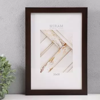 Фоторамка пластик "МИРАМ" 20х30 см, 650057-8 (пластиковый экран)