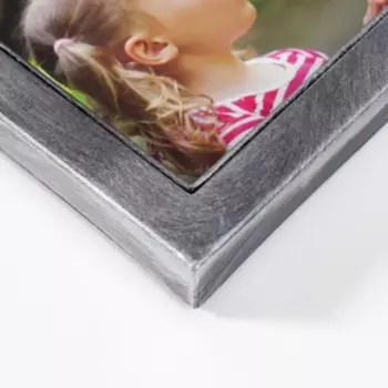 Фоторамка пластик на 5 фото 10х15 см "Мельницы" тёмное серебро 45х34 см