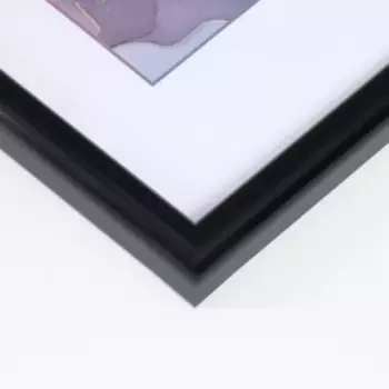 Фоторамка для фото 2130 см Keep memories «Радуга», пластик, чёрный, (стекло)