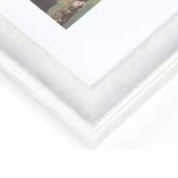 Фоторамка пластик "Пастель" 21х30 см, жемчужный перламутр