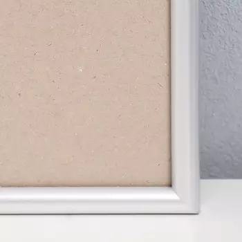 Фоторамка пластик "Радуга" 42х59,4 см (А2), серебро матовое