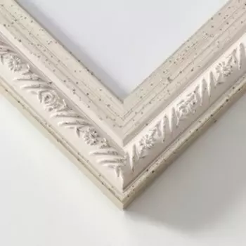 Фоторамка пластик Rosa 40х50 см серебро