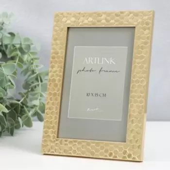 Фоторамка для фото 1015 см Stella, пластик, золото