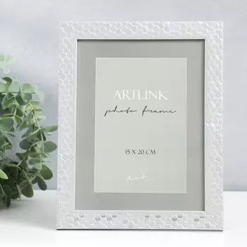 Фоторамка для фото 1520 см Stella, пластик, серебро