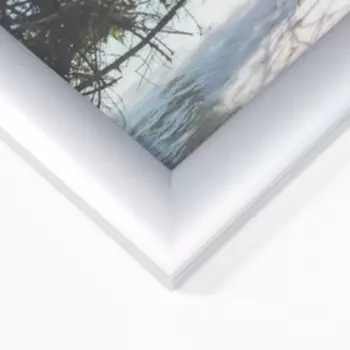 Фоторамка пластиковая 30х40 см 742 серебро (пластиковый экран)